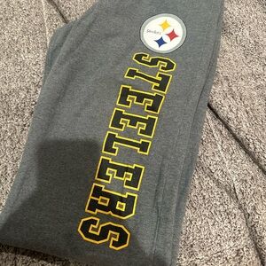 NFL Steelers Women’s Gray Sweatpants